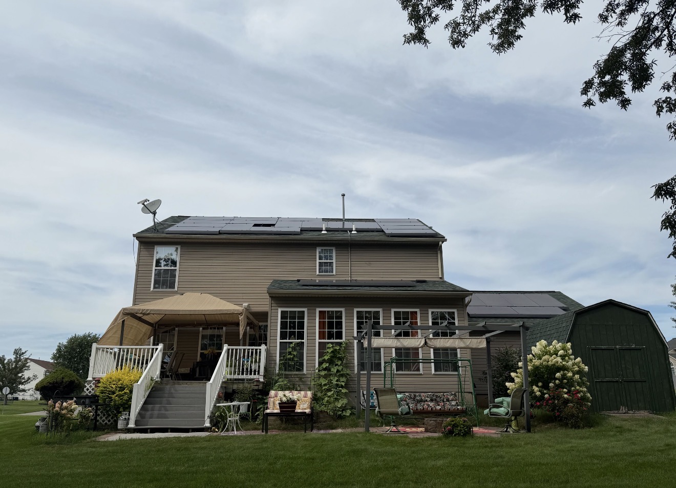 Solar install in West Seneca, NY