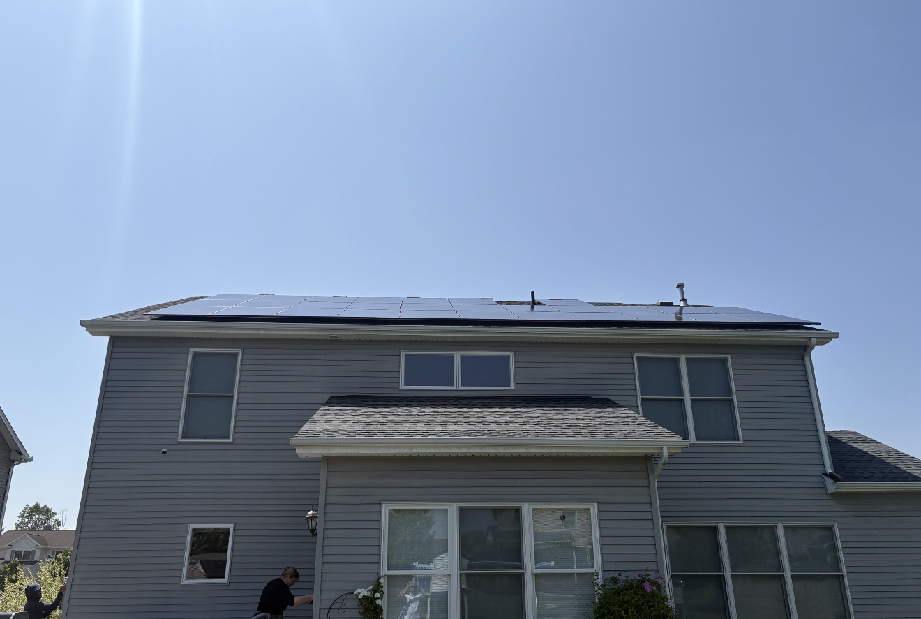 Solar install in Elma, NY