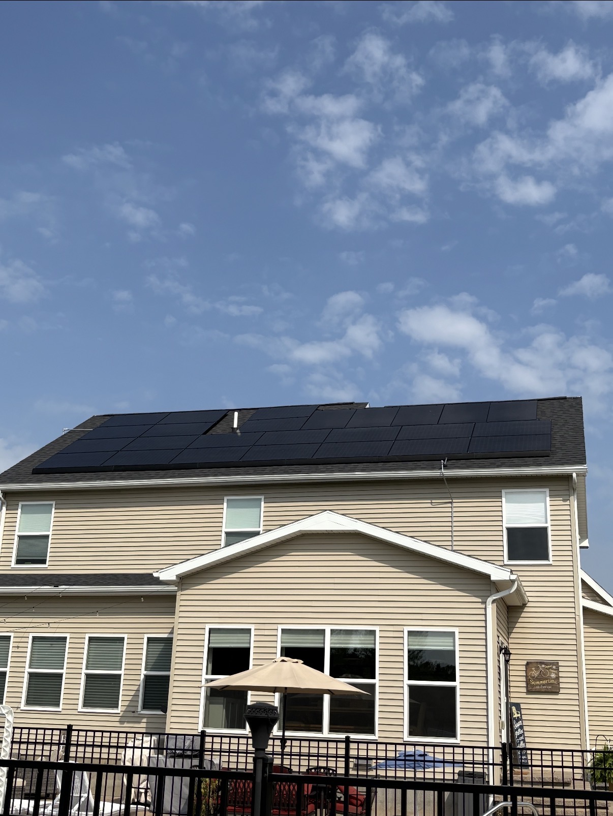 Solar install in East Aurora, NY
