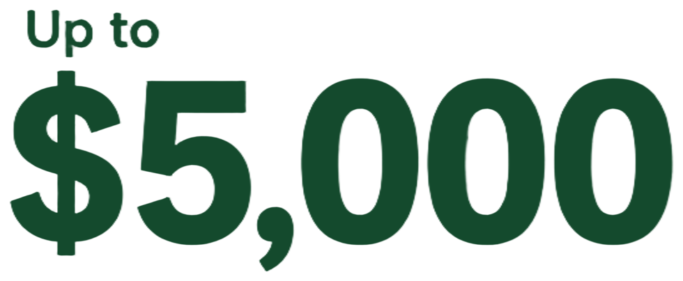 Up to $5,000 — New York State tax credit
